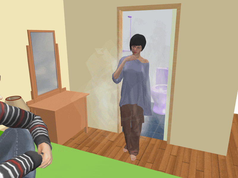 化解廁所門對床、化解廁所門沖床