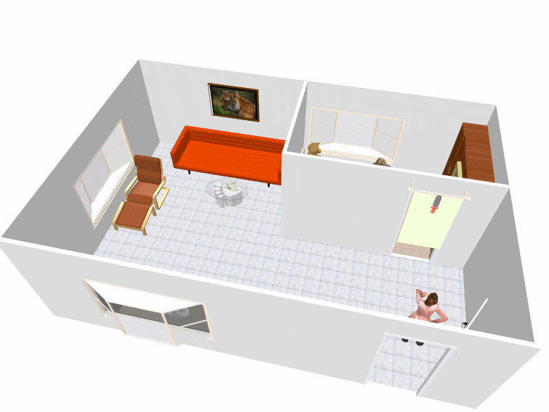 化解大門正對房門、房間風水禁忌