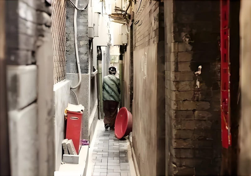 狹窄巷弄、開門碰壁、外煞、風水、風水有關係