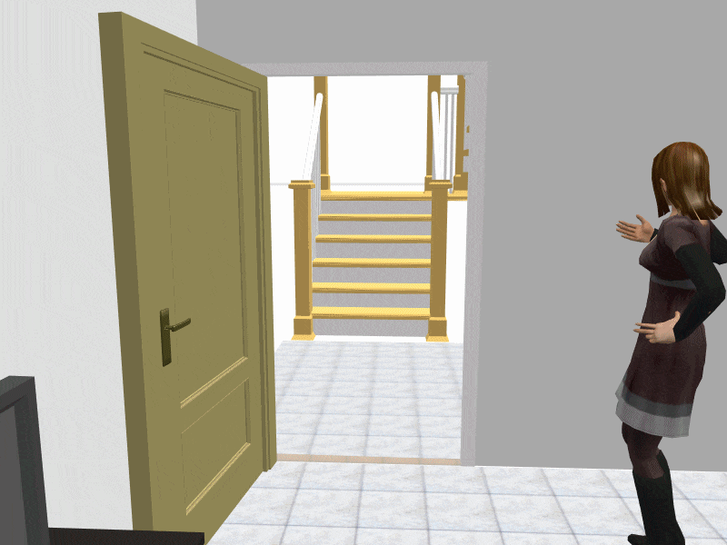 大門出門正對往上樓梯、大門正對往上樓梯、大門風水、風水有關係