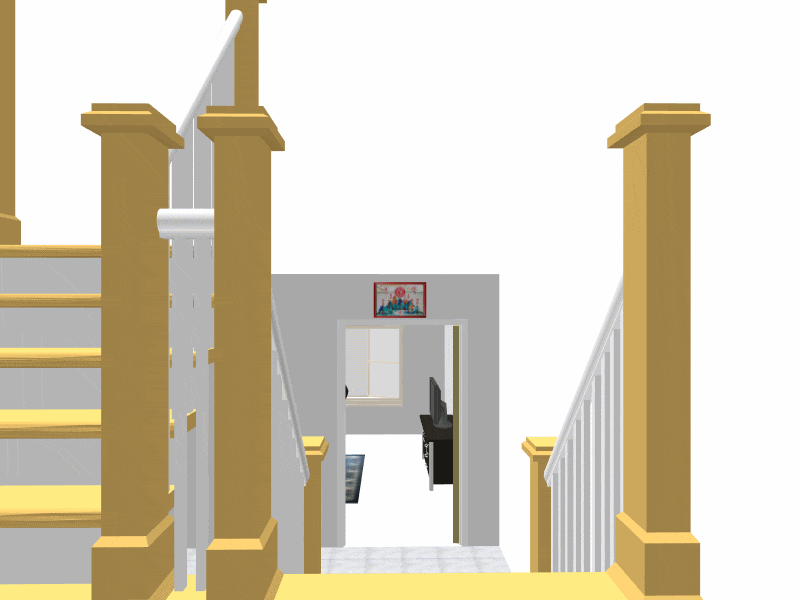 大門出門正對往上樓梯、大門正對往上樓梯、大門風水禁忌、風水、風水有關係、台灣妙妙妙、Ailan風水研究室