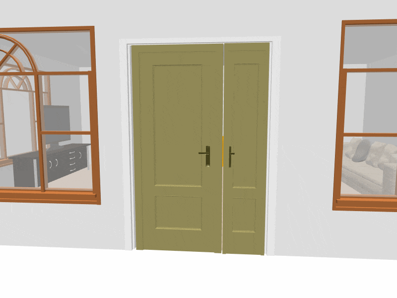 子母門、門板大小不一、母子門、大門風水禁忌、風水、風水有關係、台灣妙妙妙、Ailan風水研究室