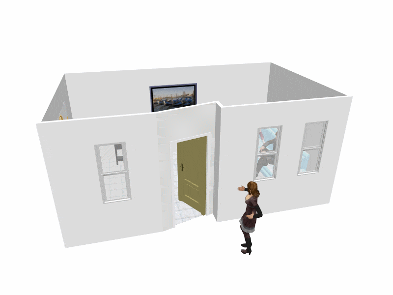 門開於鬼線、開鬼門、開斜門、大門風水禁忌