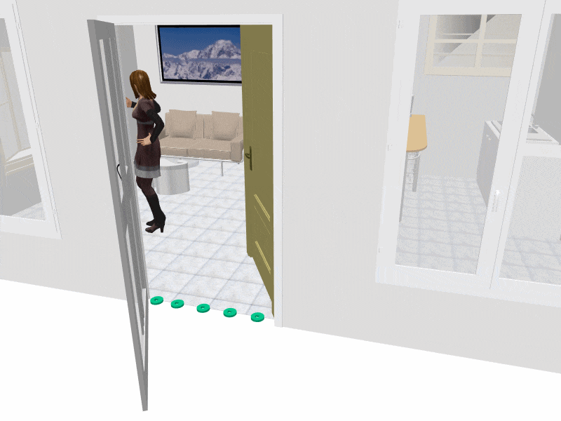 內外大門不同向,內外大門不同軸,大門風水禁忌