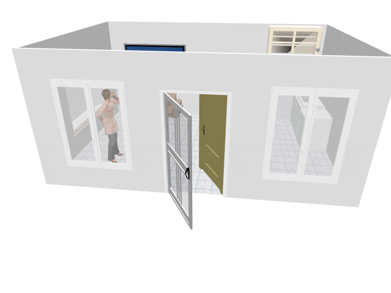 內外大門不同向、內外大門不同軸、大門風水禁忌、風水、風水有關係、台灣妙妙妙、Ailan風水研究室