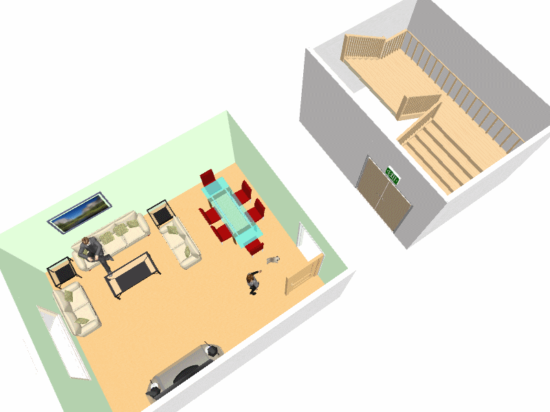 大門正對逃生門、大門風水禁忌、風水、風水有關係、台灣妙妙妙、Ailan風水研究室