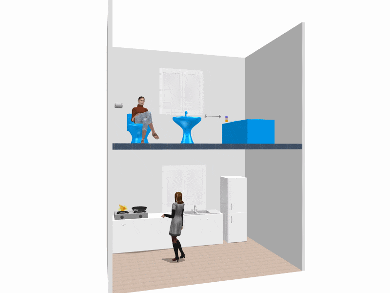 廚房位於廁所下方、廁所風水、風水、廁所風水禁忌、風水禁忌